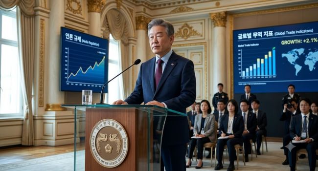 이재명 대통령 청와대 업무보고 청소년 SNS 규제 방미통위 14세미만 가입제한 개인정보위 쿠팡 과징금 NSC 한미 통상갈등